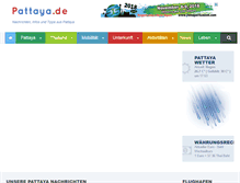 Tablet Screenshot of pattaya.de